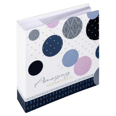 Produktbild von Walther Amazing Memories blau 10x15 200 Fotos Memo ME486L