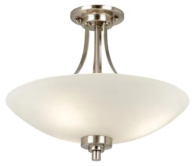 Immagine prodotto di Lampada a sospensione WELLES cromata satinata 3xE27x20W in vetro, dimensioni: 35x41x41 cm, IP20, Endon