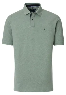 Produktbild von CASAMODA Herren Poloshirt Kurzarm Regular Stretch Piqué Olivgrün 6XL