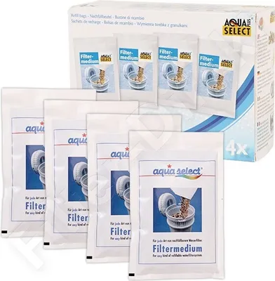Produktbild von 4 Stück Aqua Select Granulatnachfüllbeutel
