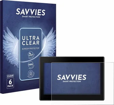 Produktbild von 6x Für Garmin Drive 53 5" Schutzfolie Savvies Displayschutz Display Schutz Folie Klar Transparent
