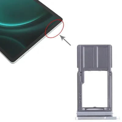 Immagine prodotto di Per Samsung Galaxy Tab S9 FE Micro SD SIM card holder WiFi- Edition Verde