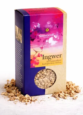 Zdjęcie produktu dla Sonnentor 00853, Ziarniste przyprawy, 90 g, Imbir