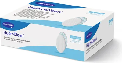 Produktbild von Hartmann HydroClean Wundspülkompresse oval 8x14 cm | Packung (10 Stück)