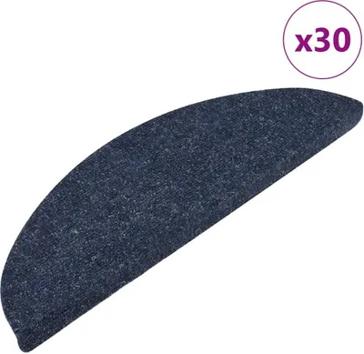 Obrázek produktu pro Samolepicí podložky na schody 30 ks Modrá 56x17x3 cm
