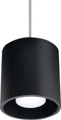 Produktbild von Hängeleuchte ORBIS 1 schwarz 1xGU10 10W Aluminium 110x10x10cm Sollux Lighting