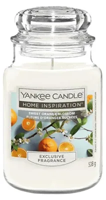 Immagine prodotto di Candela profumata Home Inspiration, Sweet Orange Blossom, 538 g