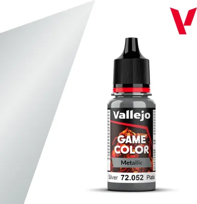 Produktbild von Vallejo 72.052, Silber, Acrylfarbe, Flüssigkeit, 17 ml, 1 Stück(e)