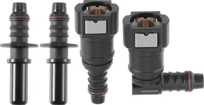 Produktbild von Kraftstoffleitung Verbinder Schlauchkupplung 25/64" 9.89mm SAE auf 13/32" 10.5mm Verbindungsstück Kraftstoffschlauch 2 Satz
