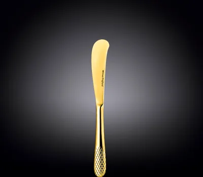 Immagine prodotto di Coltello da burro Wilmax 17 cm in acciaio inossidabile dorato WL-999247/1B