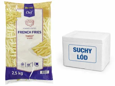 Zdjęcie produktu dla Frytki 6x6 mm French Fries 2,5kg - Metro CHef