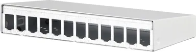 Produktbild von METZ CONNECT Aufputzgehäuse für 12 E-DAT Module