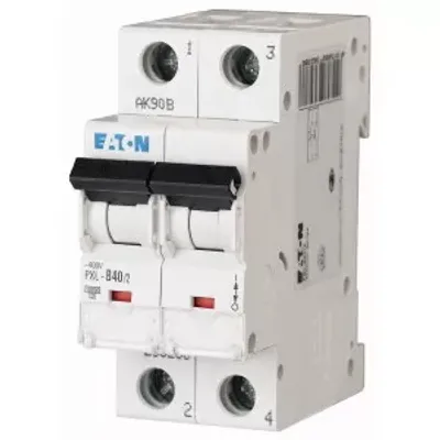 Produktbild von Eaton Leitungsschutzschalter, 40 A, 2p, Charakteristik: B 236238