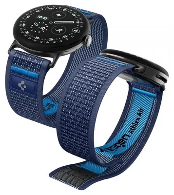 Zdjęcie produktu dla Spigen Athlex Air, Band, Smartwatch, Granatowy (marynarski), Niebieski, Google, Pixel Watch 5 (45mm), Tkanina