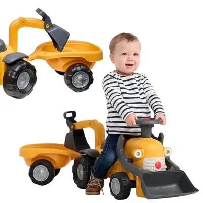 Obrázok produktu pre FALK Chodítko-autíčko Bager Marcel s prívesom