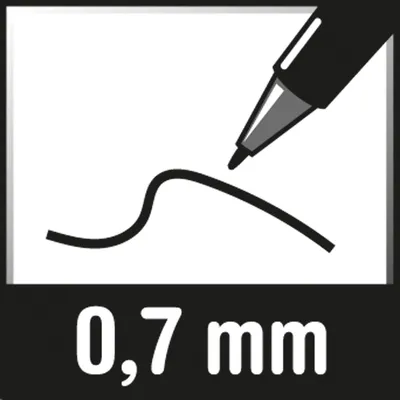 Obrázok produktu pre FABER-CASTELL 134727 FABER-CASTELL GRIP 1347 Mechanická ceruzka B 0,7 mm