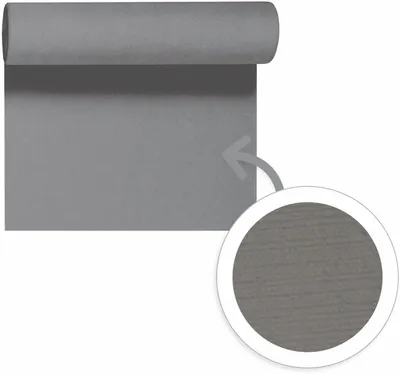 Zdjęcie produktu dla Duni Tischläufer Evolin Tete a Tete granite grey 0,41x24 m