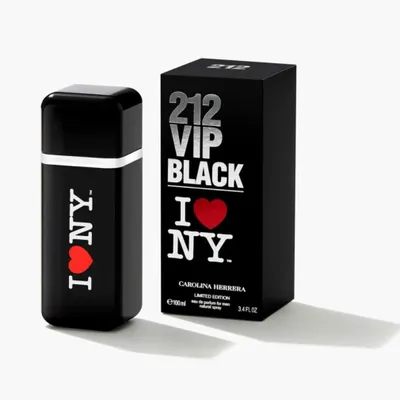 Produktbild von CAROLINA HERRERA 212 Vip Schwarz I Love NY Men EDP, 100 ml