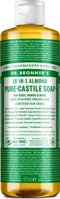 Obrázek produktu pro Tekuté mýdlo Dr. Bronner's 18 v 1 Mandle 475 ml