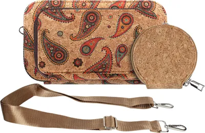 Produktbild von Avizar, Korktasche, EcoCork Collection, Reißverschluss, Mehrfarbig