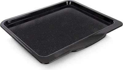 Obrázok produktu pre Orion | Plech na pečenie - Smaltovaný povrch - 40x35,5x2 cm - Odolný proti poškriabaniu - Vhodný do umývačky riadu - Ideálny na koláče - Obdĺžnikový