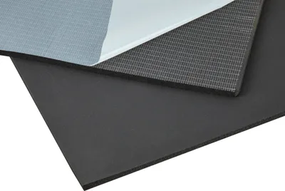 Zdjęcie produktu dla mata z pianki izolacyjnej baytronic DSM, drobnoporowata 1000 x 1000 x 19 mm, samoprzylepna
