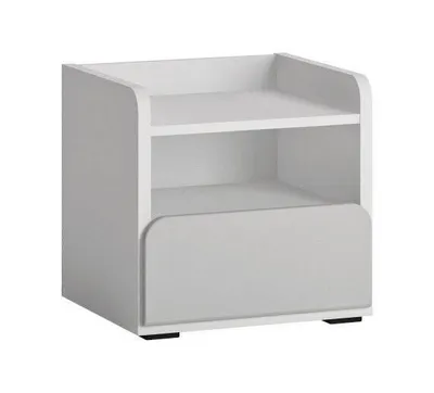 Image de Table de chevet avec tiroir pour chambre d'enfant Flexi