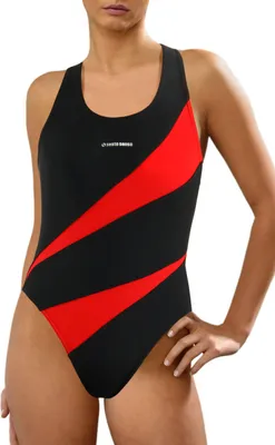 Immagine prodotto di Costume intero da donna Sesto Senso - ad asciugatura rapida, elasticizzato | Ideale per il nuoto e l'aqua fitness | Colori alla moda | Taglie S-XL