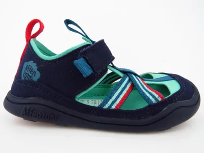 Produktbild von Affenzahn Vegan Breezy Octopus Sandale Blau : 25