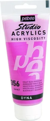 Obrázok produktu pre Iridescentná akrylová farba - Modrofialová - 100 ml