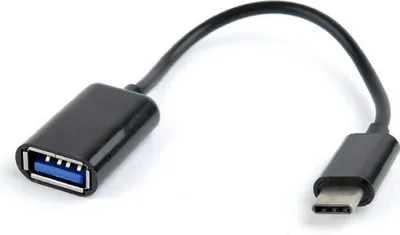 Zdjęcie produktu dla Gembird A-OTG-CMAF2-01, 0,2 m, USB C, USB A, Czarny