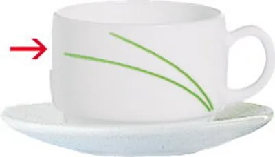 Produktbild von 6x Kaffeeobertasse 19 cl, stapelbar Pappbecher, Kaffeetasse
