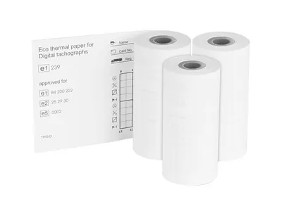Produktbild von Digitales Fahrtenschreiberpapier, 3 Rollen à 8 m (35704)