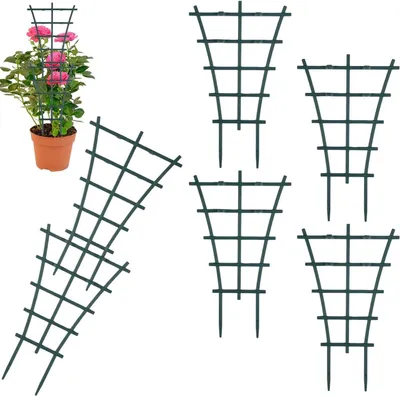 Obrázok produktu pre Opora na rastliny, mriežka, skladateľná, 25 cm, 6 kusov, pre popínavé rastliny