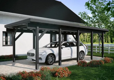 Produktbild von Carport Phoenix II 3,44x7,54 m