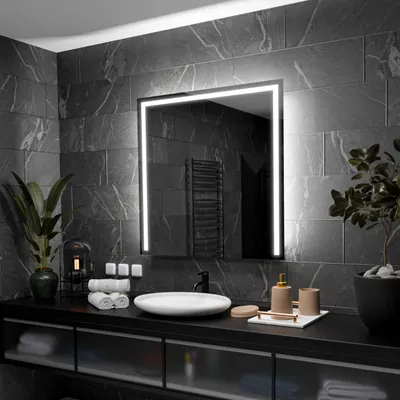 Obrázek produktu pro Koupelnové Zrcadlo LED - Sydney - 100 cm, 100 cm