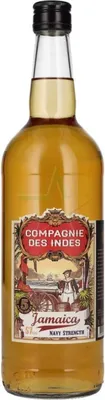 Produktbild von Compagnie des Indes Jamaica Rum Navy Strength 57,00 % 1,00 Liter