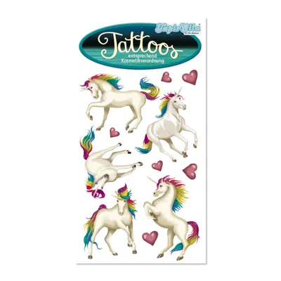 Produktbild von Einhorn Tattoos Motiv 2