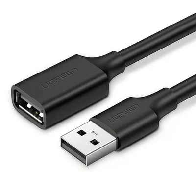 Obrázek produktu pro Ugreen adaptér kabelu USB-A (samice) na USB-A (samec), 1m - černý