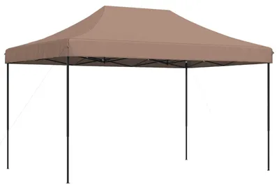 Produktbild von vidaXL Partyzelt 292 x 440 x 315 cm Braun Oxford-Stoff