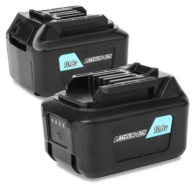 Produktbild von CELLONIC 2x Akku für Werkzeug Kompatibel mit Makita DF333DSAE, HP333DSAX1, DMR110, BL1021B - (4000mAh, 10.8V)
