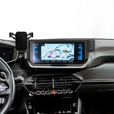 Obrázok produktu pre Držiak na telefón do auta, kompatibilný s modelmi Peugeot 208 a e-208, ročníky 2023-2025