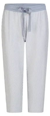 Produktbild von by Louise Damen-Caprihose Streifen jeansblau XXL
