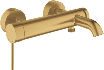 Immagine prodotto di Grohe Essence Mitigeur monocommandé pour bain, montage mural, apparent, saillie 193mm, 25250GN1, 25250GN1