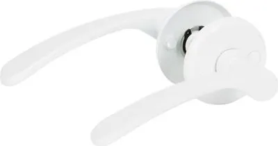 Produktbild von Rosettengriff 110 Weiss Zamak