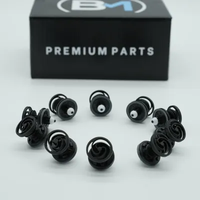 Obrázok produktu pre 20 x klipy na upevnenie interiérových dielov, vhodné pre vozidlá VW Golf, Passat, T5, Audi A4, A6, Q7, Porsche Cayenne, Volvo