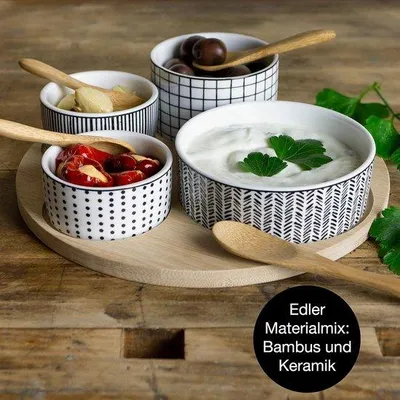 Produktbild von Famanu Servierset 9-teilig - für Tapas, Snacks und Dips