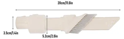 Zdjęcie produktu dla Wymiana ssawki szczelinowej do odkurzacza Dreame R30 H30 V6 T20 Szczotka do odkurzania Ssawka szczelinowa Biała
