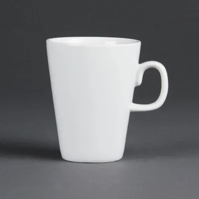 Productafbeelding van Solidchoice - Set van 12 Latte Mokken 285ml Porselein
