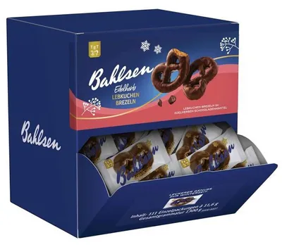 Produktbild von Bahlsen Lebkuchen Brezeln Edelherb 111er